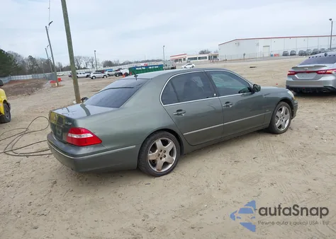 2005 Lexus Ls 430 from USA, damaged, VIN JTHBN36F355018766